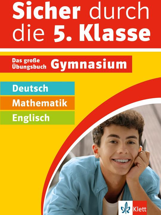 Actual product image Klett Sicher durch die 5. Klasse - Deutsch, Mathe, Englisch (German, 2024)