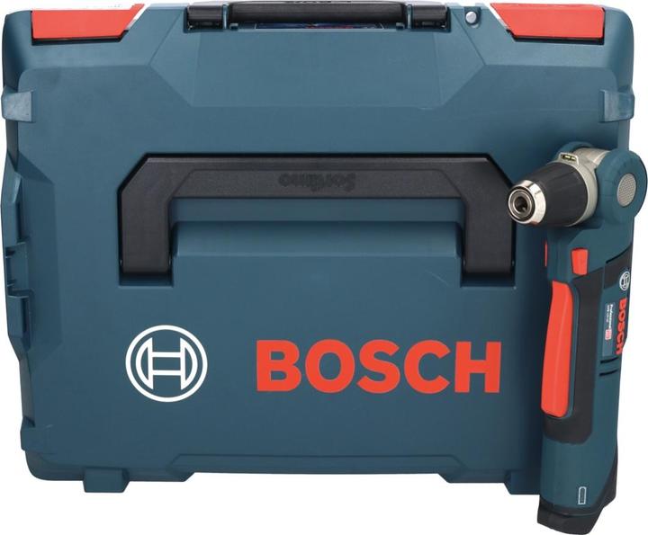 Actual product image Bosch Professional Bosch GWB 10.8 V-LI Battery Angle Drill 11Nm Solo ( 0601390909 ) + L-Boxx (Rechargeable battery operated)