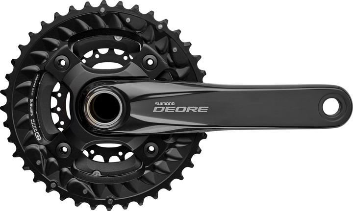 Shimano Deore MTB FC-M6000 crankset 3x10s 40-30-22T (175 mm)