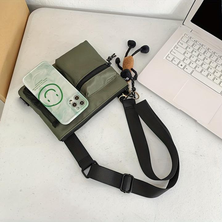 Produktbild Only-Bags.Store Trendy Casual Simple Sling Bag, leichte Umhängetasche für den täglichen Weg zur Arbeit
