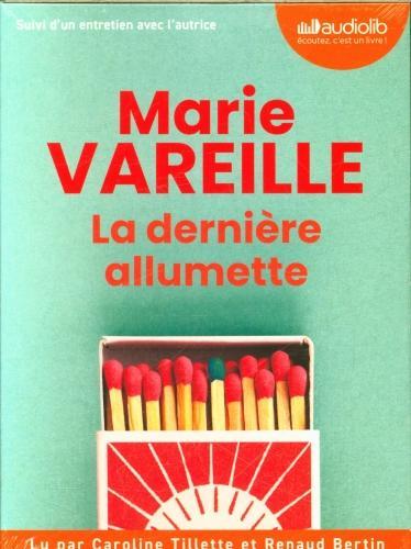Produktbild La dernière allumette (Vareille Marie, Französisch)