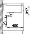 Actual product image Blanco ETAGON 500-U (Sink accessories, 53 cm, 46 cm)