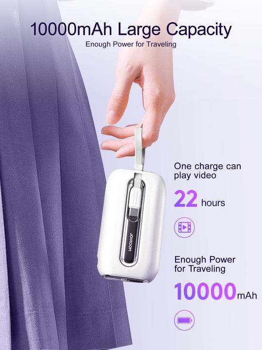 Actual product image Joyroom Colorful Series (10000 mAh, 22.50 W, 22.50 Wh)