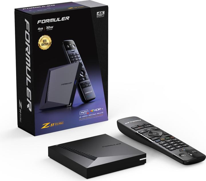 Actual product image Formuler Z 11 Pro Max BT1 Edition (32 GB, Android 11)