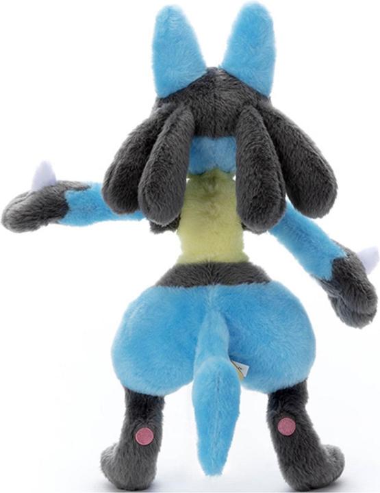 Actual product image Pokémon Lucario Fluffy Plush - 29 cm (29 cm)
