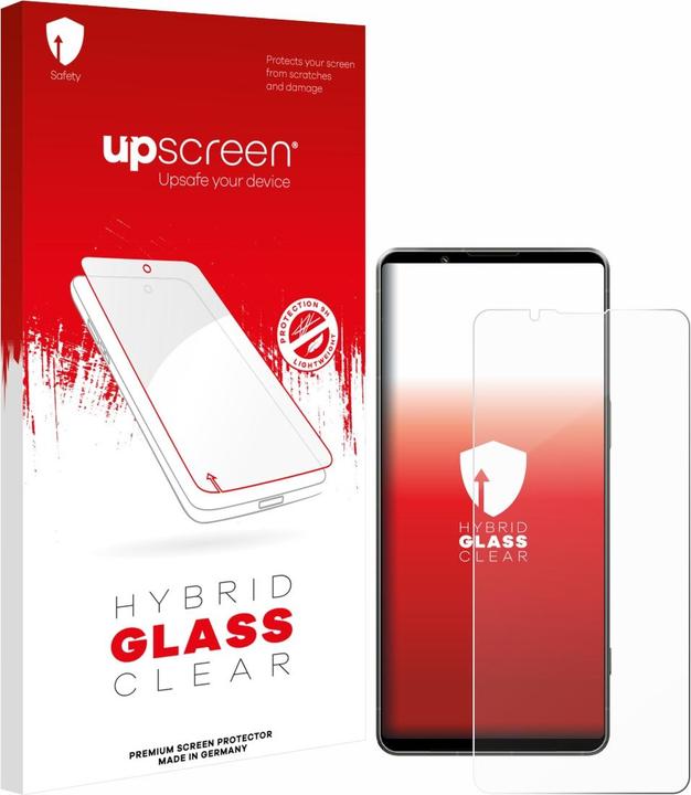 Actual product image upscreen Scratch Shield Glass (1 Piece, Sony Xperia 1 VI)