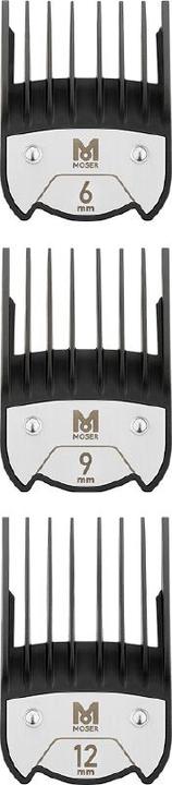 Actual product image Moser Premium magnetic attachment comb set (3 x)