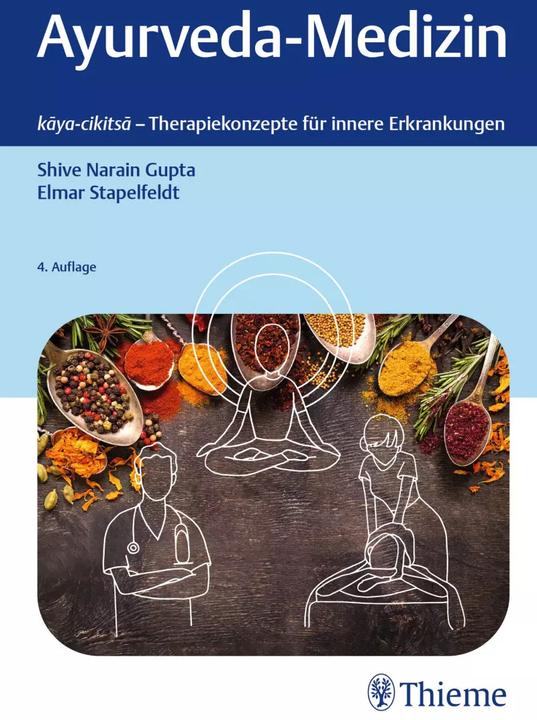 Actual product image Ayurveda-Medizin (German, Shive Narain Gupta, Elmar Stapelfeldt, 2023)