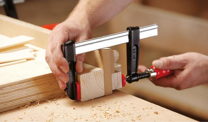 Actual product image Bessey Malleable cast iron screw clamp TPN-B (200 mm)