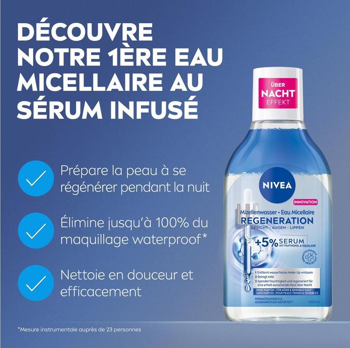 Produktbild NIVEA Regeneration Serum Mizellenwasser (Mizellenwasser, 400 ml)