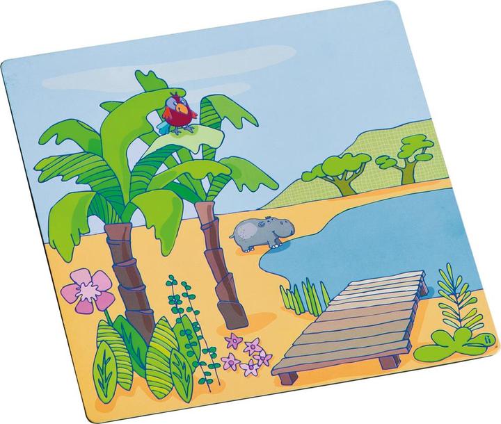 Actual product image Haba Magnet play box dress-up doll Lilli (German, French, Italian, English)