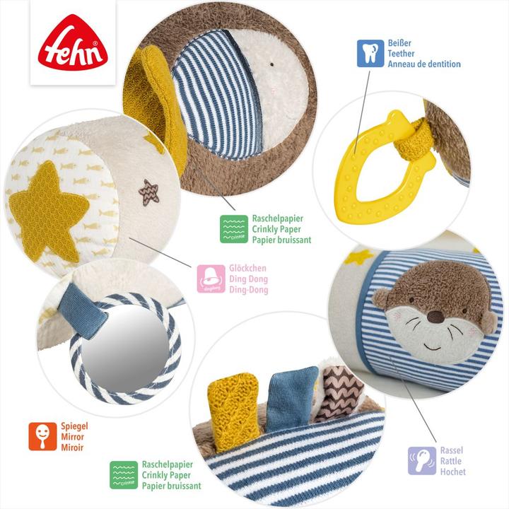 Actual product image Fehn Spielbögen & Spieldecken Krabbelrolle - Otter