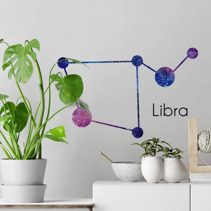 Immagine prodotto Trenddeko Costellazione della Bilancia - Libra (30 x 19 cm)