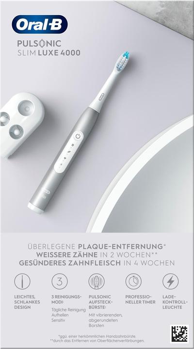 Produktbild Oral-B Schallzahnbürste Pulsonic Slim Luxe 4000 (Schallzahnbürste)