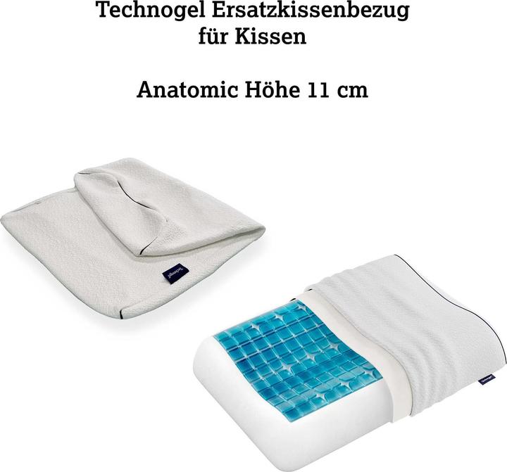 Produktbild Technogel Ersatzhülle Kissen Anatomic (Kopfkissenbezug, 66 x 42 x 11 cm)