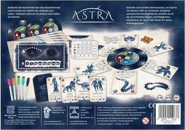 Actual product image Skellig Games Astra, board game, for 2-5 players, ages 10+ (DE edition) (German)