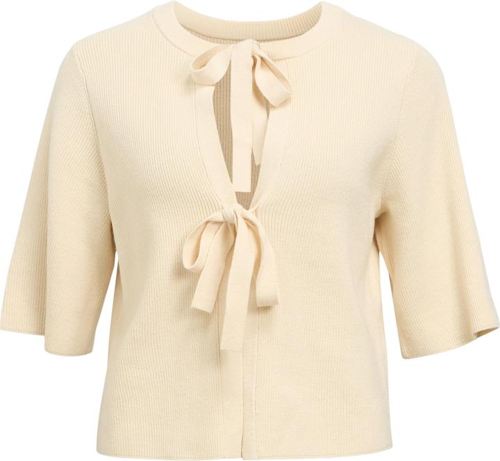 Object Kurzarm Strickjacke