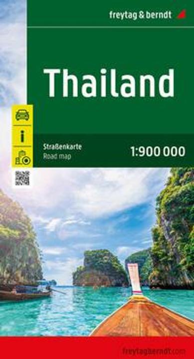 Image du produit Thaïlande, carte routière 1:900.000, freytag & berndt