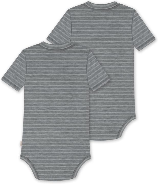 Produktbild Normani 2er Set Baby Merino Kurzarmbody „Tihoi" - 9313 (56)