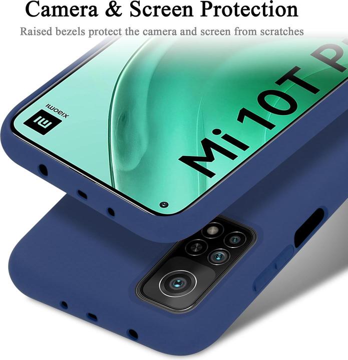Produktbild Cadorabo TPU Liquid Silicone Case Cover (Xiaomi Mi 10T Pro, Xiaomi Mi 10T)