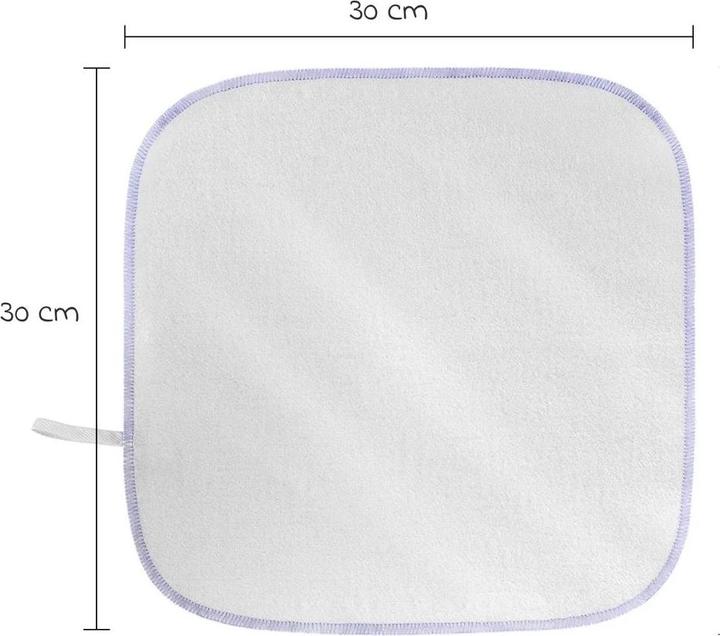 Immagine prodotto Makian Molton flanella per bambini 9 confezioni 30 x 30 cm (30 cm, 30 cm)