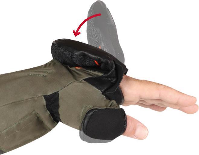 Actual product image Lenz heat glove 1.0 fingercap mitt (M)