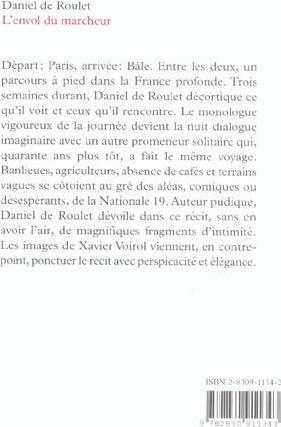 Produktbild L'envol du marcheur (Französisch, Roulet Daniel de, Voirol Xavier, 2005)