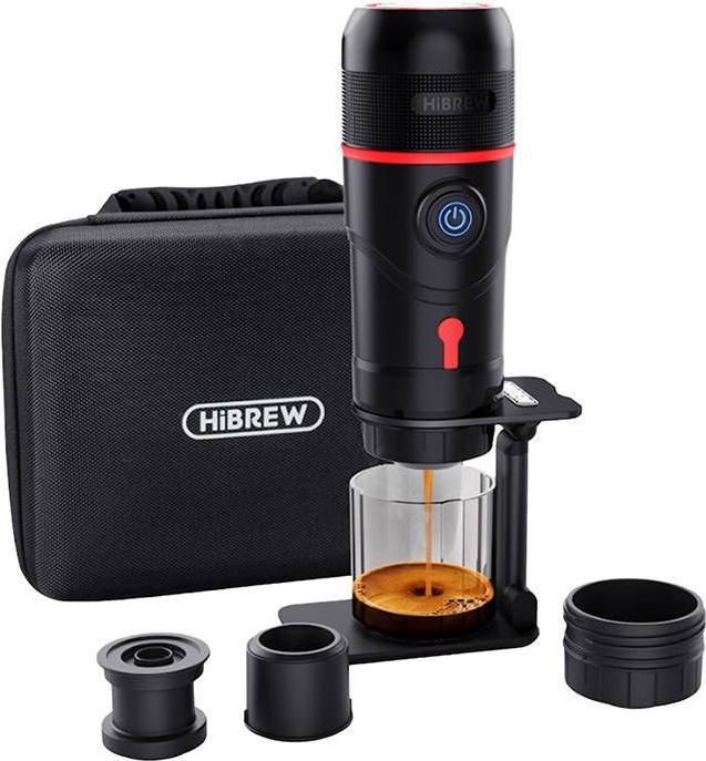 HiBREW Portable coffee maker 3-in-1 with case H4-premium 80W (0.06 l)