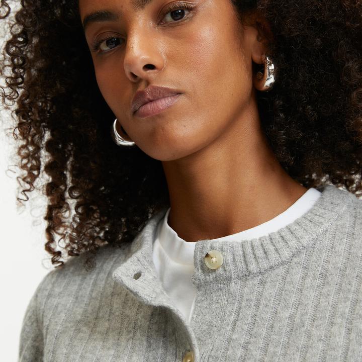 Actual product image La Redoute Collections Rib knit cardigan (38)