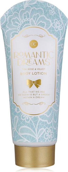 Image du produit Accentra Lotion corporelle ROMANTIC DREAMS en tube, 200ml, parfum : Tea Rose & Velvet, couleur : rose/bleu (Crème pour le corps, 200 ml)