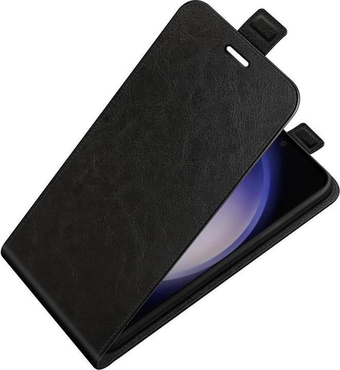 Produktbild Cover-Discount Klassisches Flip Case vertikal schwarz (Samsung Galaxy S24)