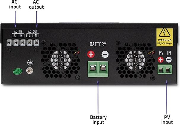 Produktbild Qoltec Hybrid-Solar-Wechselrichter, netzunabhängig, MPPT-Sinus