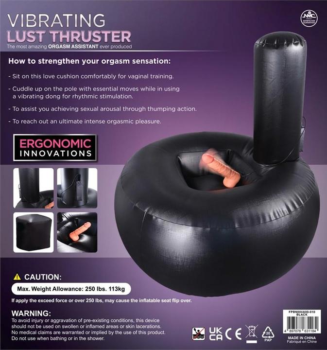 Actual product image NMC Vibrating Lust Thruster