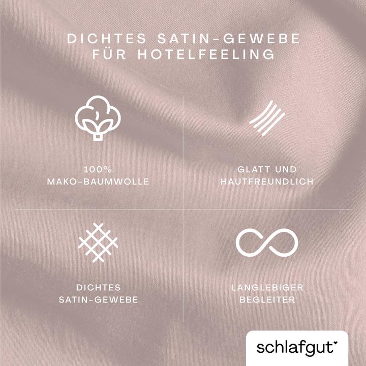 Image du produit schlafgut Woven Satin (Housse de couette, 140 x 200 cm)