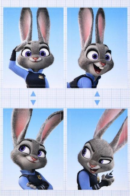 Produktbild Disney Judy Hopps Siegel Aufkleber Passfoto-Stil