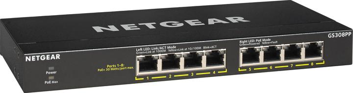 Produktbild Netgear GS308PP-100EUS (8 Ports)