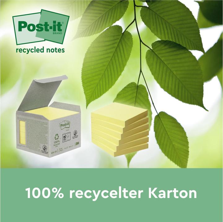 Produktbild Post-it Recycling Notes (76 x 76 mm)