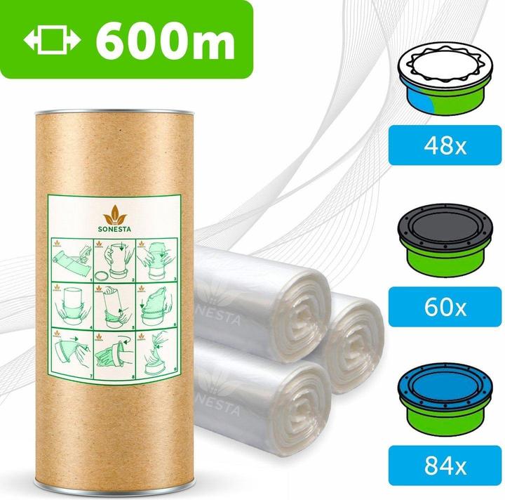 Actual product image Sonesta Refill foil for diaper twister (60 x)