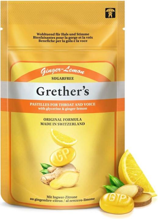 Immagine prodotto Grethers Ginger Lemon Past o Z Btl 110g