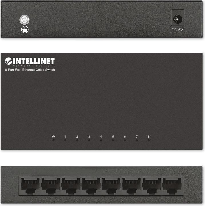 Produktbild Intellinet Fast Ethernet Office Switch (8 Ports)