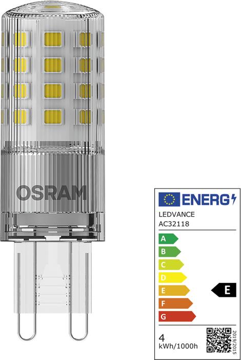 Actual product image Osram Pin (G9, 4 W, 470 lm, 1 x, E)