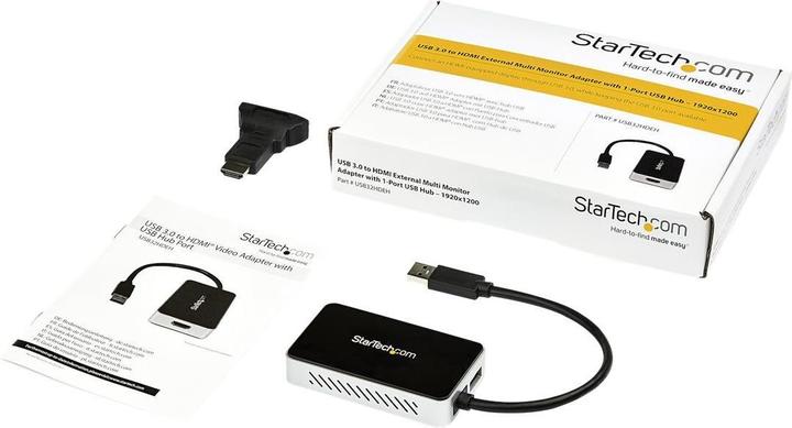 Produktbild StarTech USB32HDEH (USB-A, 1 Ports)