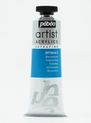 Immagine prodotto Pebeo Artist Acrylics extrafine (Blu turchese, 37 ml)