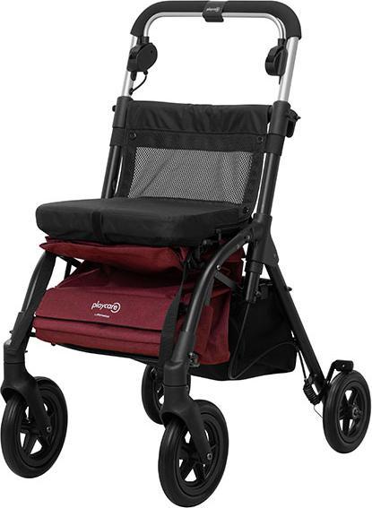Actual product image Playmarket Rollator / Einkaufshilfe R05 cranberry
