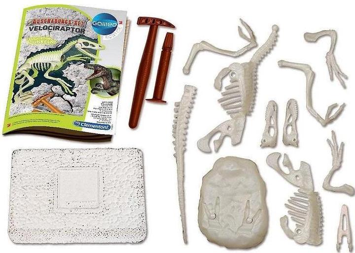 Image du produit Clementoni Set d'excavation Velociraptor