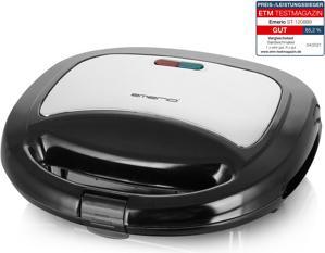 Actual product image Emerio Sandwich toaster, 2 slice toaster, non-stick.
