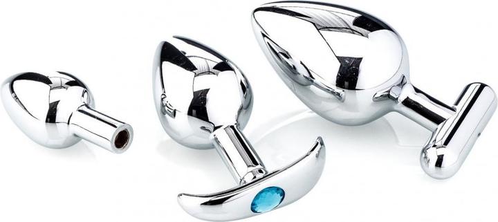 Actual product image Zenn Anal Plug Training Set "Super Smooth