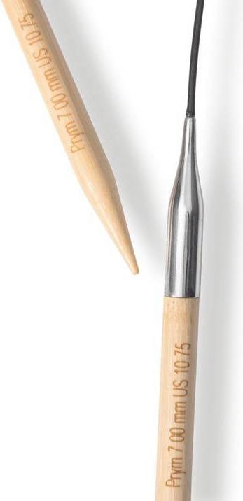 Actual product image Prym Circular knitting needle BAMBOO 7.00 mm, 40 cm