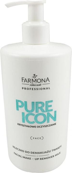 Actual product image Farmona Pure Icon Crystal Glass Make-up Remover 500ml (Make-up remover, 500 ml)