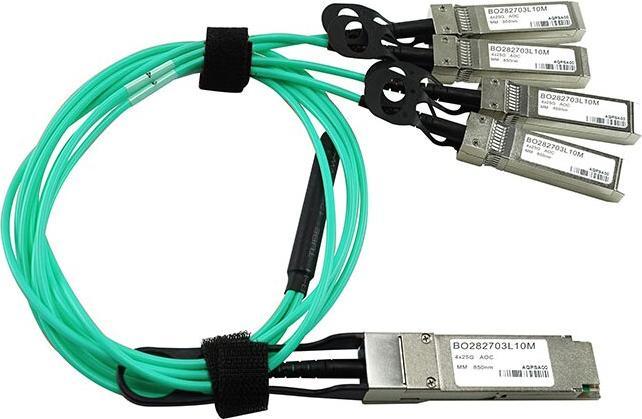 Image du produit BlueOptics HPE H3C QSFP28-SFP28-5M compatible AOC QSFP28 BO282703L5M